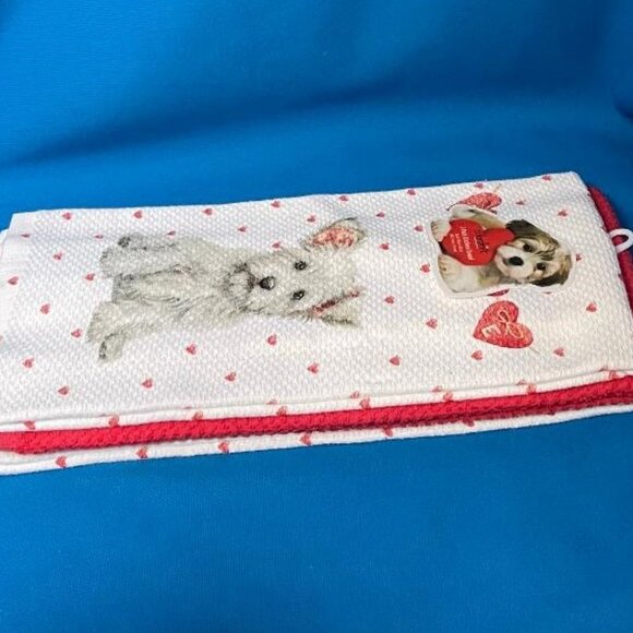 NWT & HTF 3 PACK ADORABLE WESTIE / WEST HIGHLAND TERRIER / CAIRN TERRIER TOWELS - Picture 13 of 15